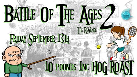 Battle Of The Ages The Revenge Lexden Rackets And Fitness Club