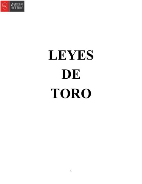 Doc Leyes De Toro Dani Mora