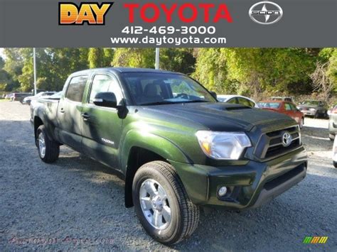 2014 Toyota Tacoma V6 Trd Sport Double Cab 4x4 In Spruce Green Mica