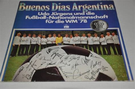 Buenos Dias Argentina Udo Jürgens Wm 78 Fussball Album Vinyl Schallplatte Lp Ebay