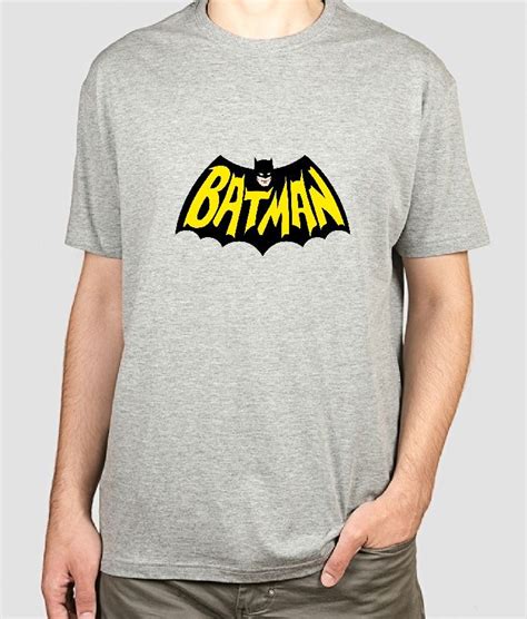 T Shirt Logo Batman Retro Camiseta Camisa Logotipo Camisetas