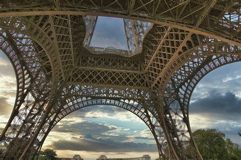 Eiffel Tower Under Wow Photograph By Chuck Kuhn Pixels