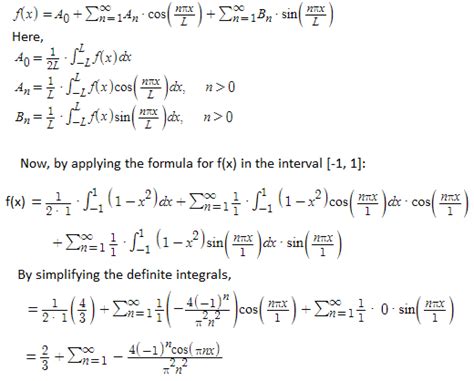 Fourier Series Definition Formula Applications And Examples