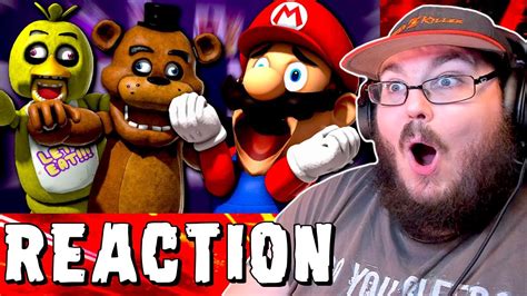 Mario Plays Five Nights At Freddys Smg4 Fnaf Reaction Youtube