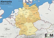 El mapa político de Alemania - Mapas de El Orden Mundial - EOM