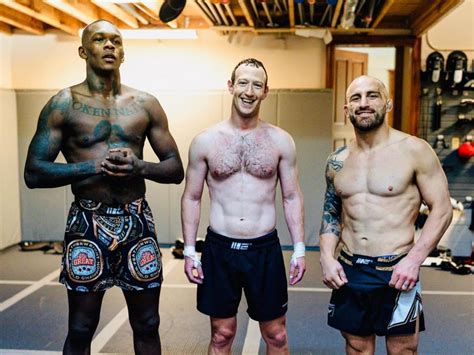 Mark Zuckerberg Posts Shirtless Pic Looking Chiseled With Two MMA