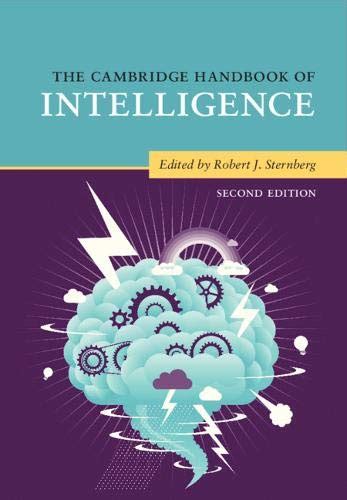 the cambridge handbook of intelligence sternberg robert j amazon fr livres
