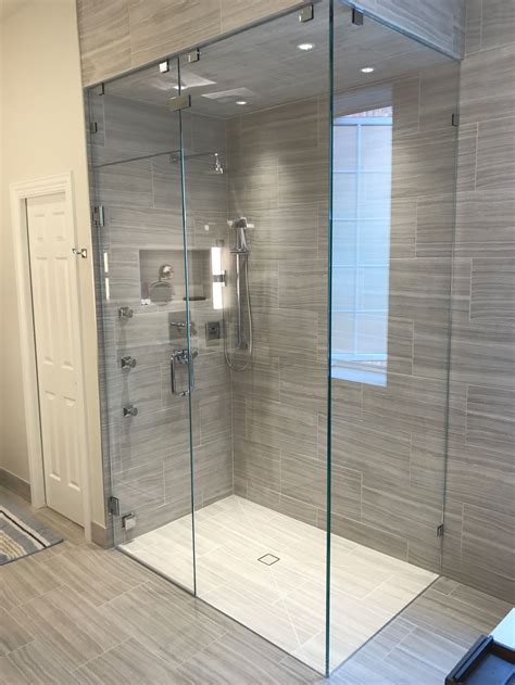 exploring the benefits of a glass wall shower shower ideas