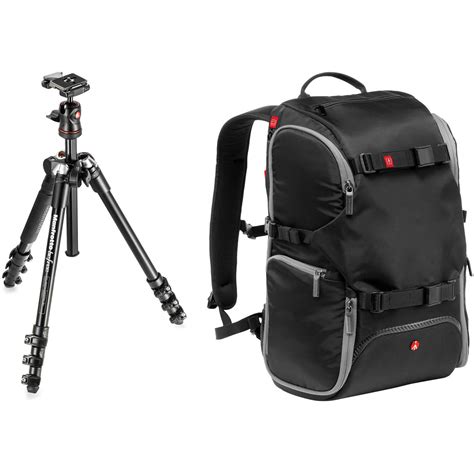 Manfrotto Befree Compact Travel Aluminum Tripod And Advanced