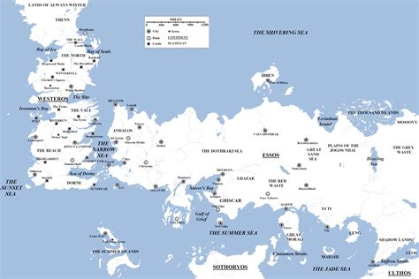 Game Of Thrones Map Westeros Map Map Games