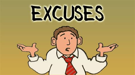 Making Excuses By Rev Weldon Bares