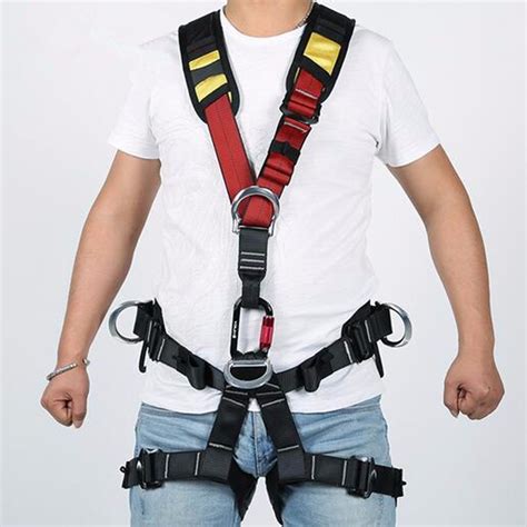 Xinda Full Body Safety Rock Mountain Climbing Rappelling Harness Tree