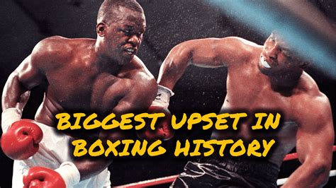 Mike Tyson Vs Buster Douglas The Biggest Upset In Boxing History