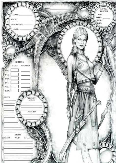 Shadowrun Form Fillable Character Sheet Printable Forms Free Online