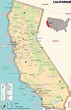 Sacramento, California Map