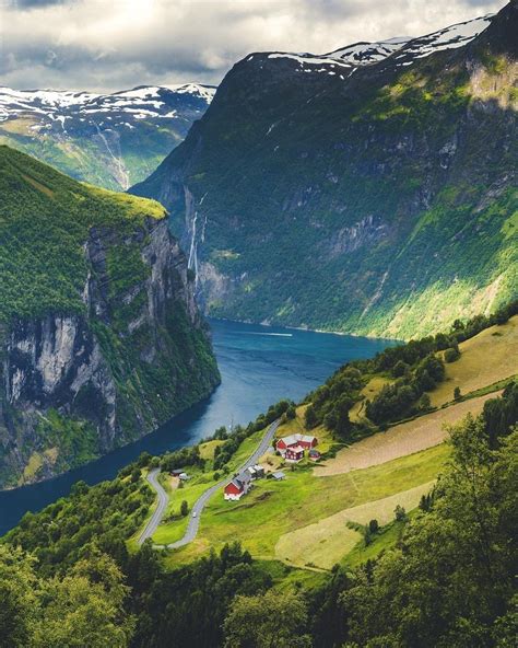 Geiranger Fjord Sunnmøre Region Of Møre Og Romsdal County Norway