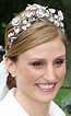 Princess Sophie von Isenburg wore the diamond floral tiara of her ...