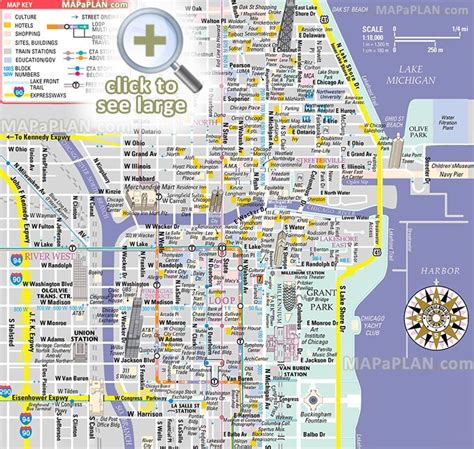 Magnificent Mile Chicago Map Neighborhoods