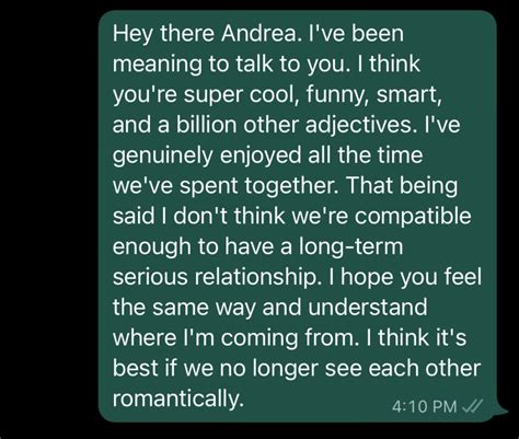 12 Best Breakup Texts To Send Her To End An Early Stage Relationship