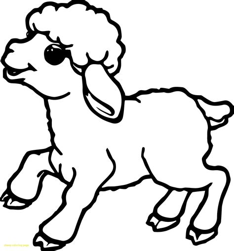 Lamb Coloring Page At Getdrawings Free Download