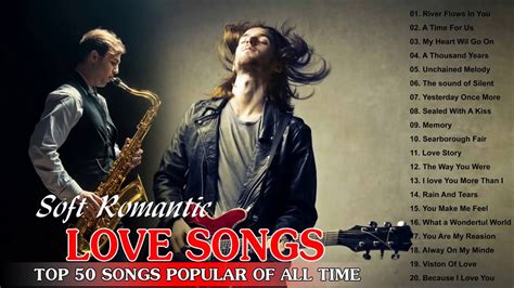 Top 50 Songs Popular Of All Time Instrumental Music Soft Romantic