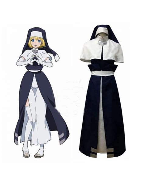 Fire Force Iris Nun Cosplay Suit Cosplay Costume Free Shipping 7999
