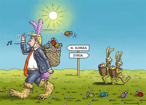 not so funny easter bunny cartoon movement