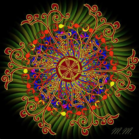 Fractales Mandala Arte Digital Sacred Circle Sacred Geometry