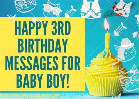 100 Happy 3rd Birthday Messages For Baby Boy Baby Boy 3rd Birthday