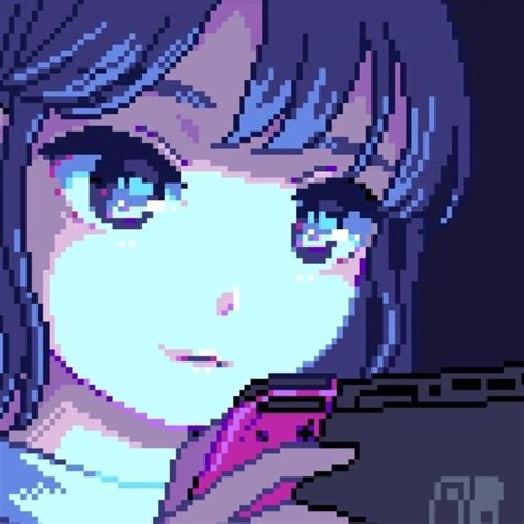 Piskel Art Pix Art Cool Pixel Art Anime Pixel Art Aesthetic Art Aesthetic Anime Foto Pixel