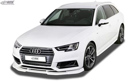 rdx front spoiler vario x for audi a4 8w b9 2019 for s line and s4 frontbumper front lip