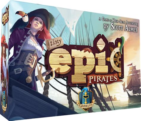 Buy Gamelyn Games Tiny Epic Pirate Board Game Notorious Pirate Ship