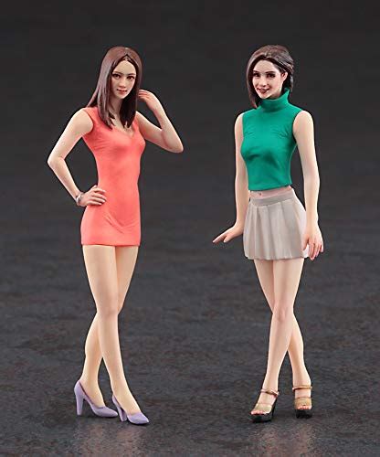Hasegawa 124 Figure Collection Series Fashion Model Girl Figures Plastic Model 4967834291041 Ebay