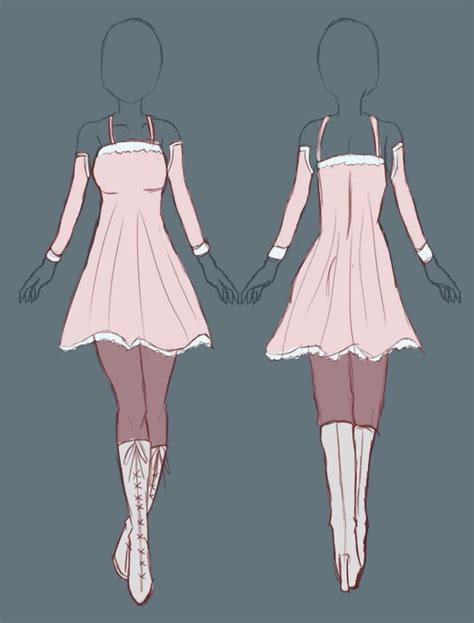 Pin By Katie Hayes On Dresses Anime Dress Clothes Design Fashion Design Drawings