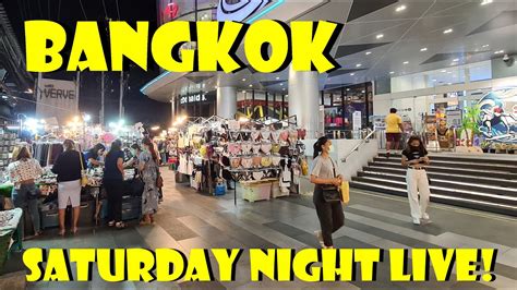 Bangkok Saturday Nightlife From On Nut And Udom Suk April Youtube