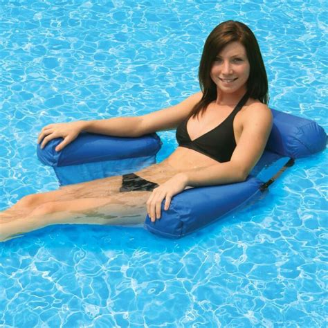 Even the most modest pool can look impressive with a couple of modern pool lounge chairs by its side. Swimming Pool Water Chair Float Lounge Poolmaster Adjustable