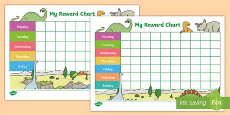 My Reward Chart Dinosaurs Teacher Made Twinkl