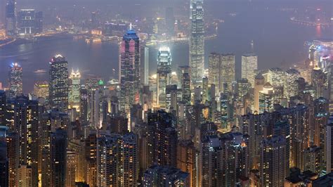 Hong Kong The City Of Lights Meer