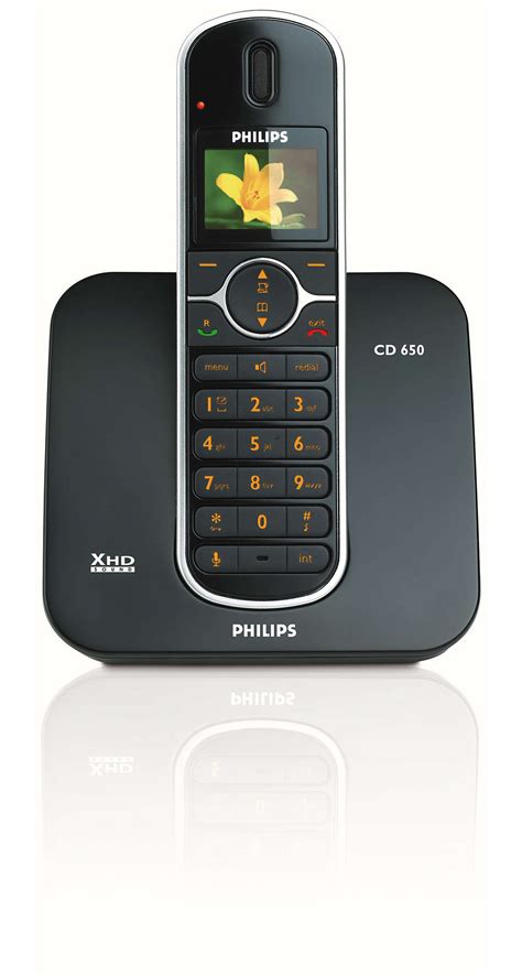 Perfect sound Безжичен телефон CD6501B/53 | Philips