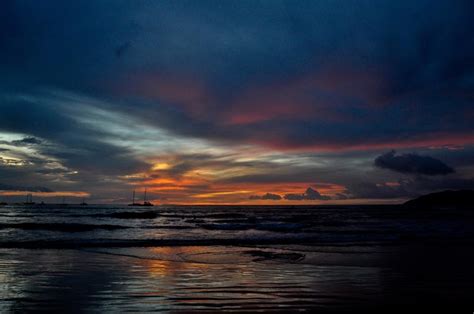 Sunset Tamarindo Costa Rica Samba To The Sea Photography Kristen M