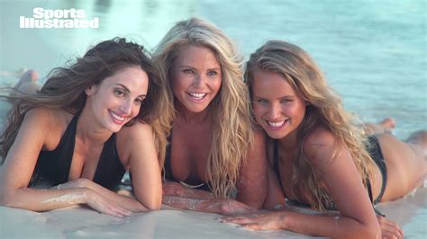 Christie Brinkley Poses For Sports Illustrated Swimsuit Issue With Her