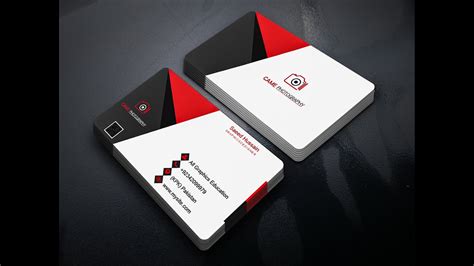 Photography Logo And Business Card Design In Corel Draw Download Cdr