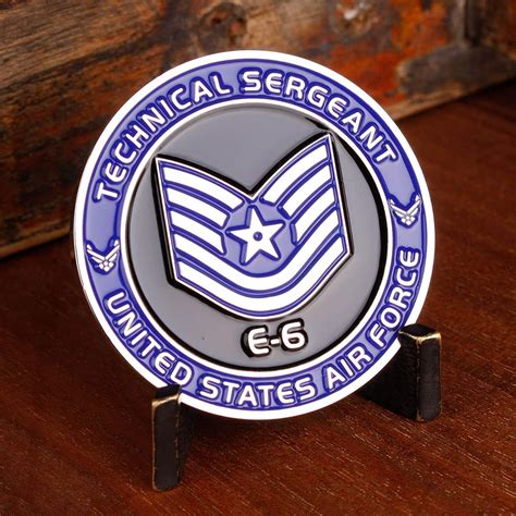 Air Force Technical Sergeant E6 Challenge Coin Ebay