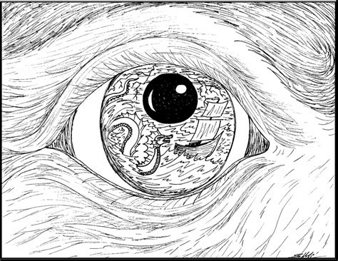 Dragon Eye Drawing at GetDrawings | Free download
