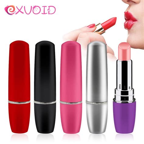Exvoid Lipsticks Vibrator Mini Bullet Vibrating G Spot Massager