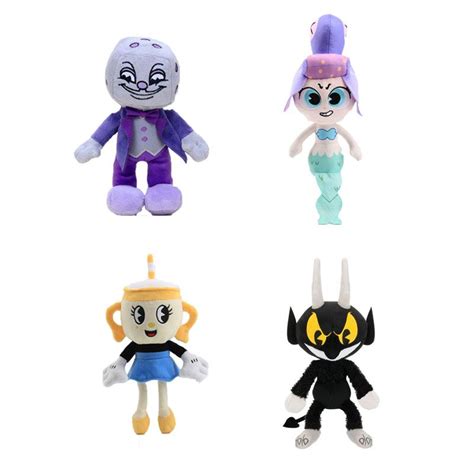 Cm New Cuphead Cala Maria King Dice Ms Chalice The Devil Collectible Authentic Plush