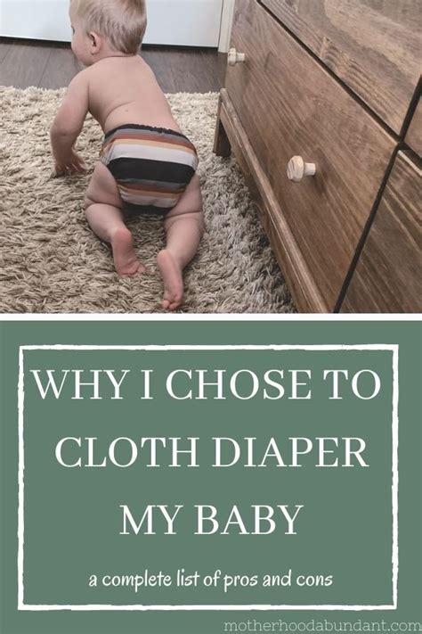 Reasons To Use Cloth Diapers Why I Chose To Cloth Diaper My Baby