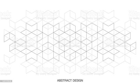 The Graphic Design Elements With Isometric Shape Blocks Vector