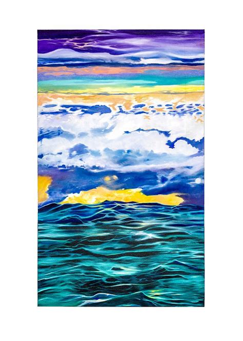 Ocean Painting By Darren Mulvenna Fine Art America
