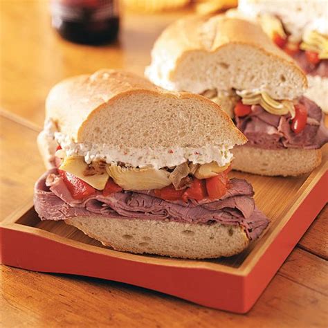 Sub Sandwich Recipes Taste Of Home